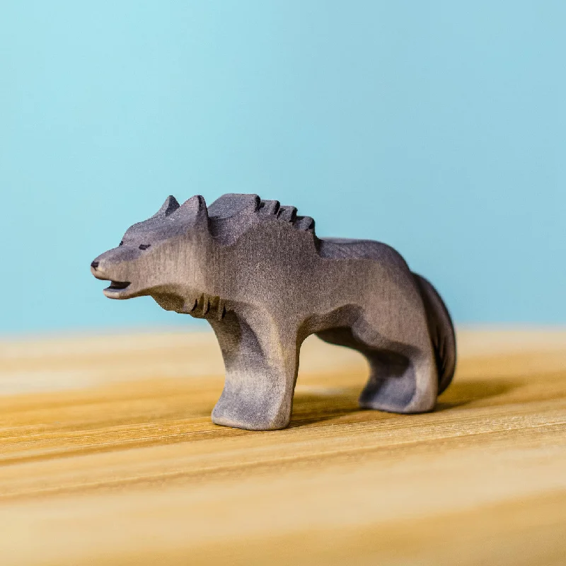 - Pet tear stain cleaning wipesBumbu Wooden Animal Woodland | Wolf Angry