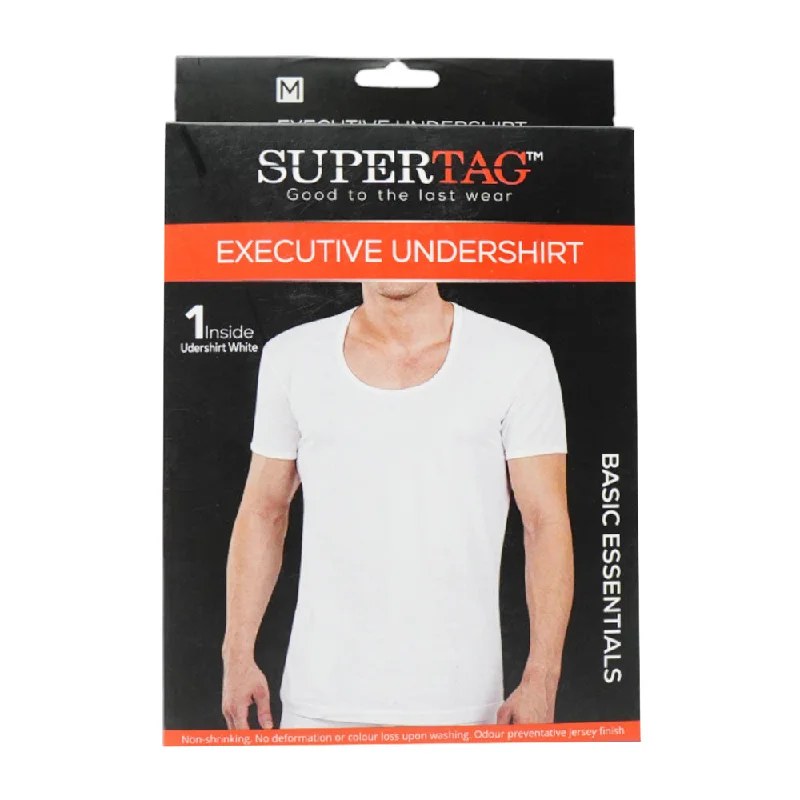 - Organic cotton dog bibsSUPER UNDERSHIRT WHITE MEDIUM P1