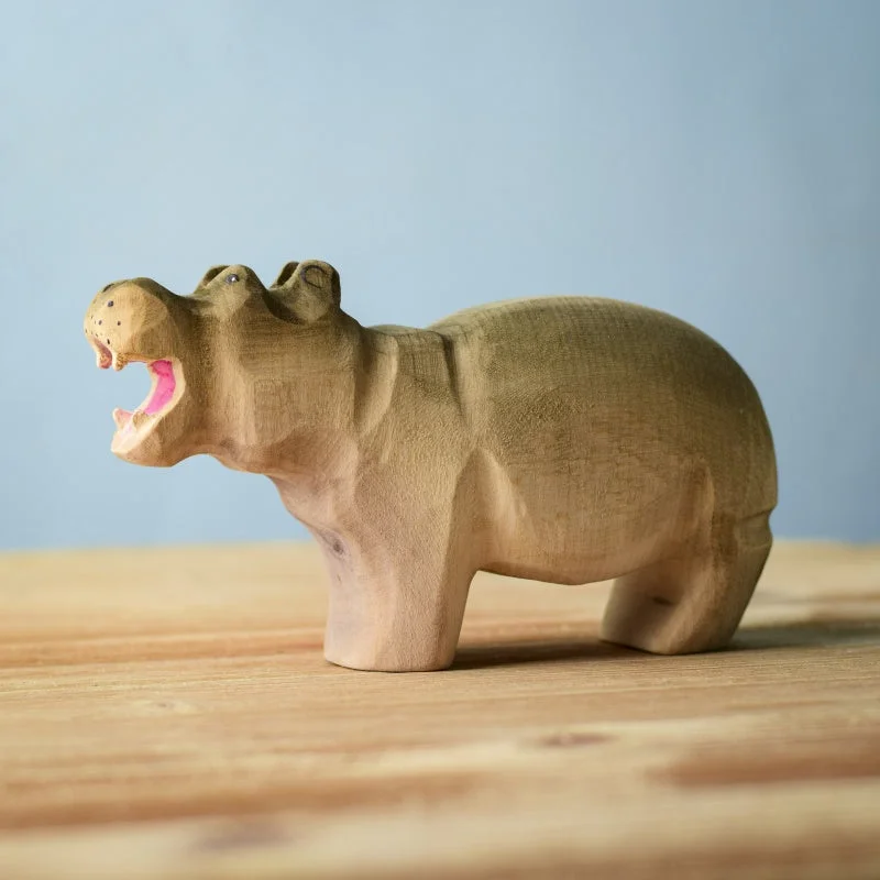 - Natural latex pet mattressBumbu Wooden Animal Jungle | Hippo