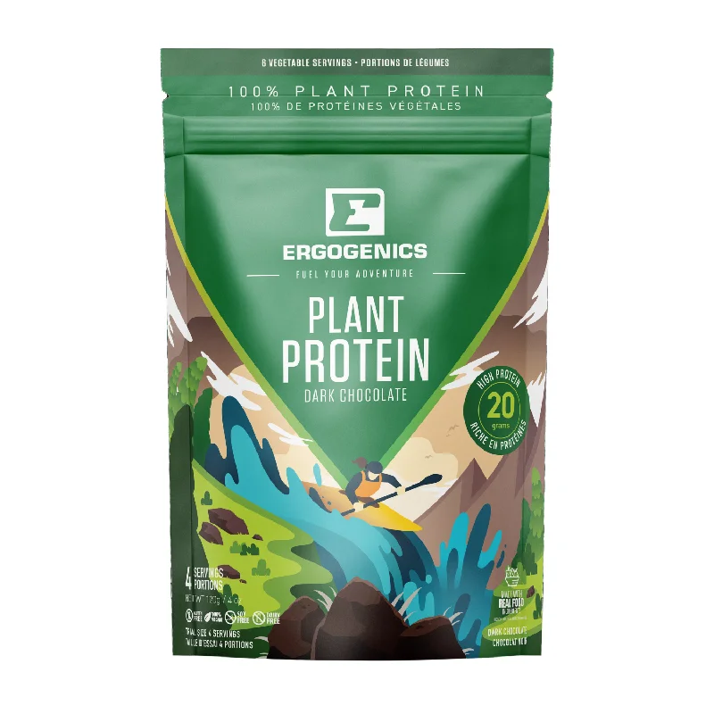 - Remote interactive pet feederErgogenics Dark Chocolate Plant Protein - 120g