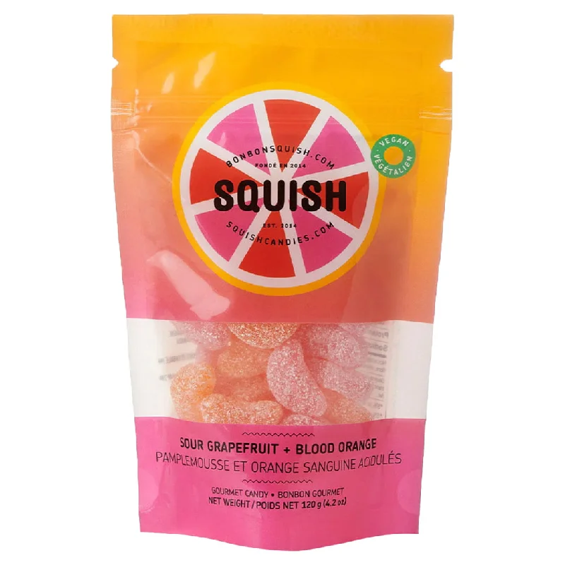 - Pet stroller can be taken on the planeSquish Candies Sour Grapefruit Blood Orange Gummies - 120g