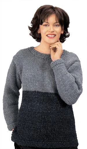  -Explosion-proof leash FOR LARGE dogsKnitted Two Tone Tunic Pattern (Knit)