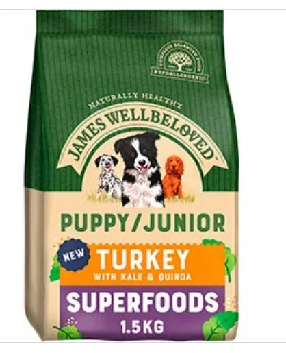 - Climbing pet constant temperature heating padJames Wellbeloved Superfood Puppy Dry Dog Food Turkey with Kale and Quinoa 1.5kg