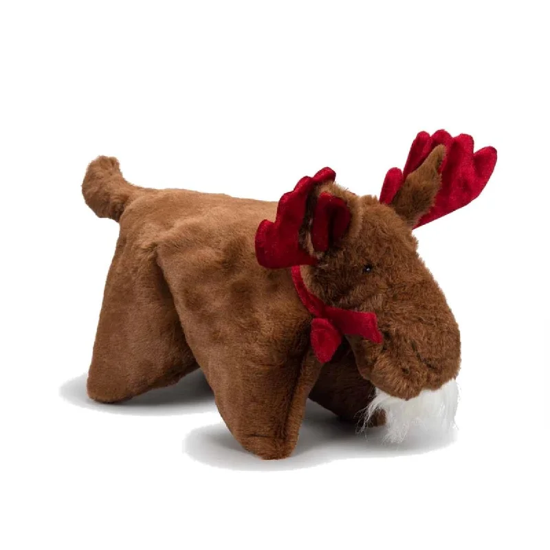 - Pet tear stain cleaning wipesHuggle Hound Marty Moose Holiday Squooshie Dog Toy