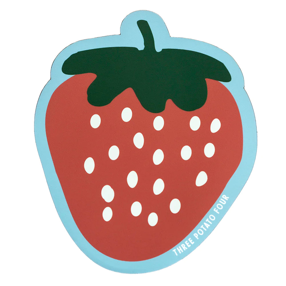 - Dog disposable foam shower gelThree Potato Four - 'Strawberry' Magnet