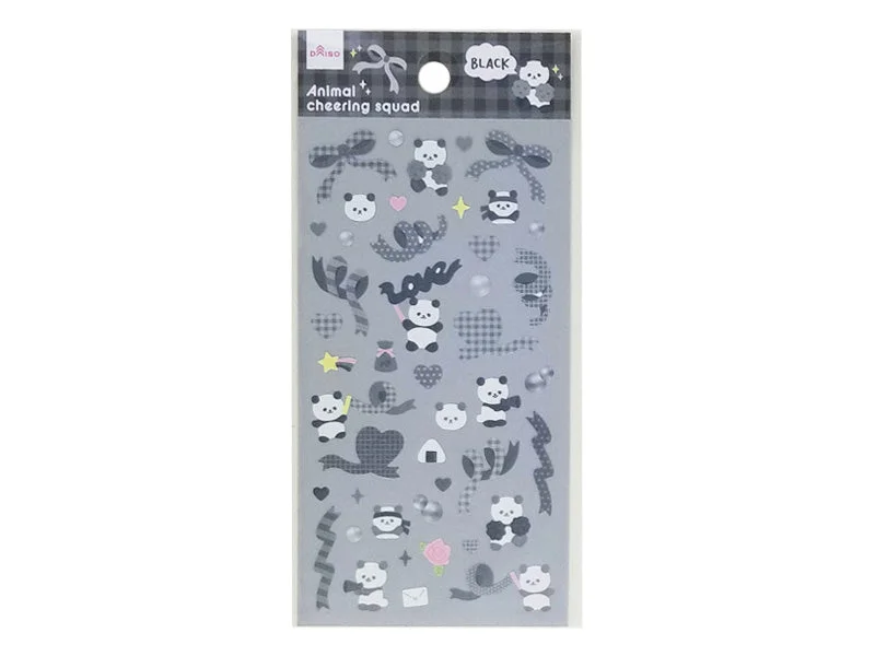 - Durable nylon dog leash wholesaleSticker Sheet Animal Cheering Squad Black