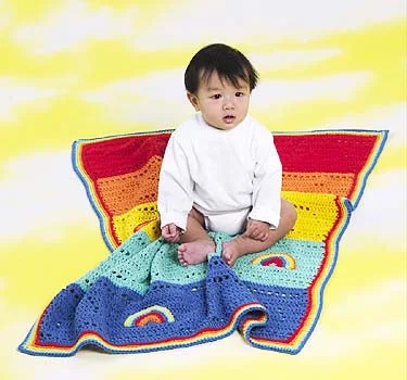 - Elderly dog ​​joint care mattressRainbow Stripe Blanket Pattern (Crochet)