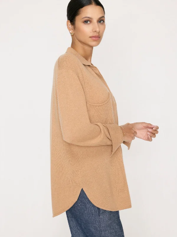 The Andre Luxe Cashmere Shacket