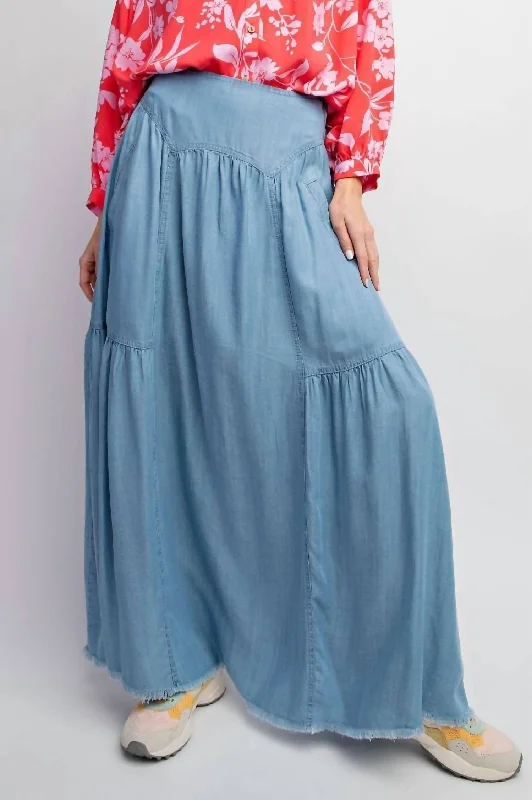 Joy Skirt In Denim