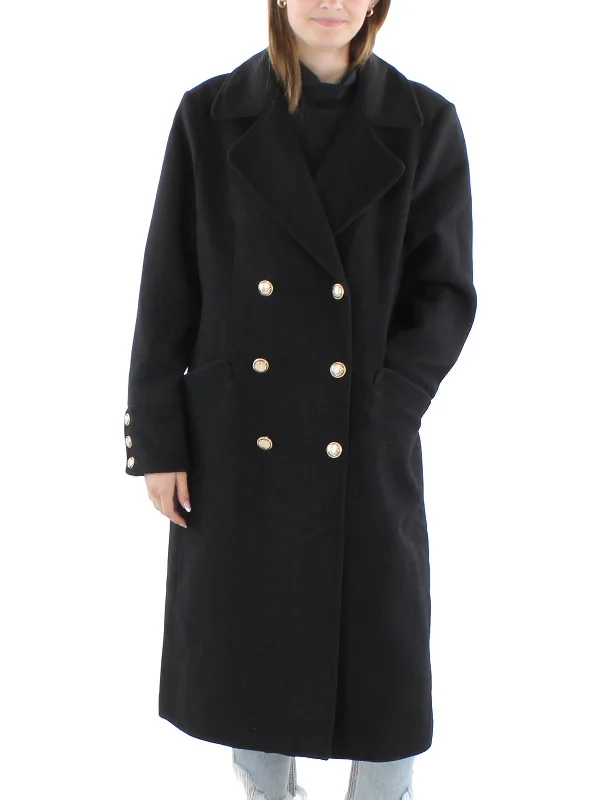 Womens Collar Wool Wool Coat