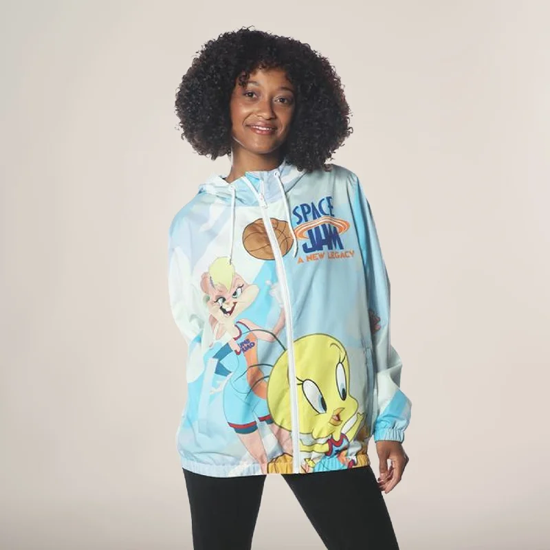 Women's Space Jam Windbreaker Jacket