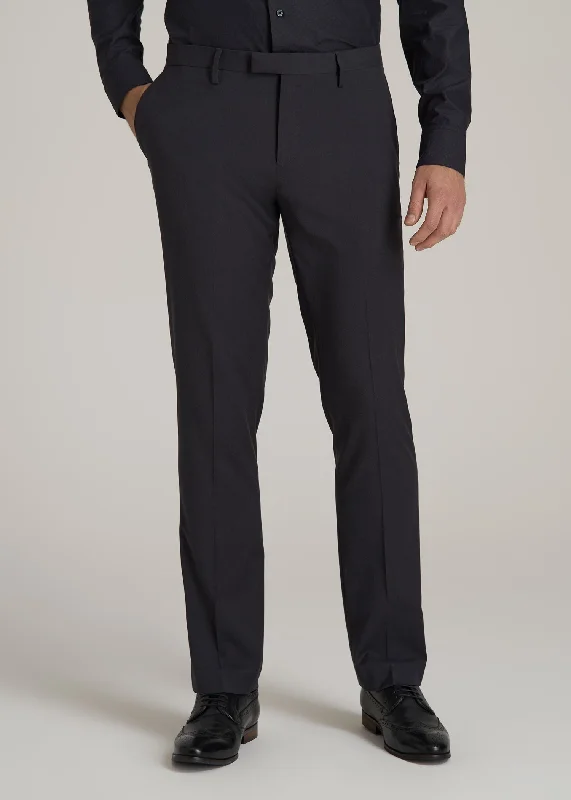 Suit Trousers for Tall Men in Mid Grey