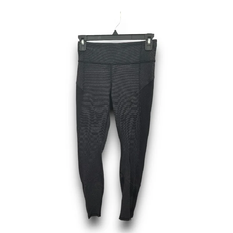 Athletic Leggings By Lululemon In Grey, Size: S