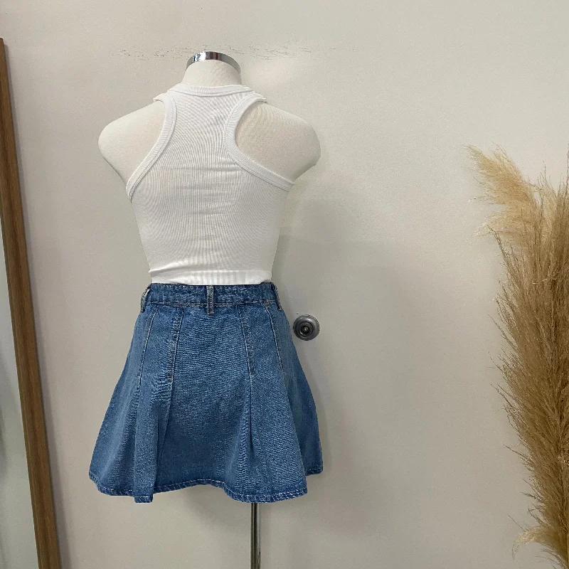 Mini Denim Skirt -Denim