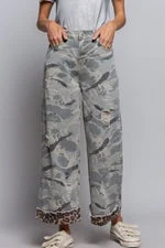 Grey Camoflage Pants