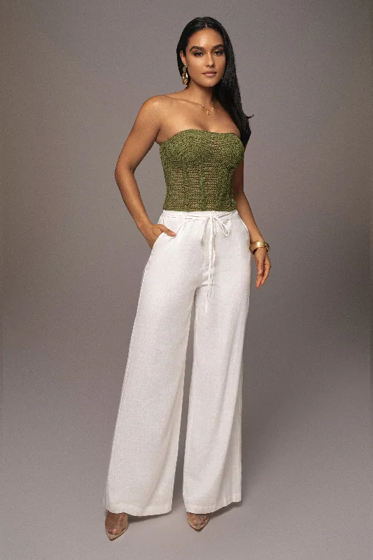 Olive Want It All Crochet Bustier