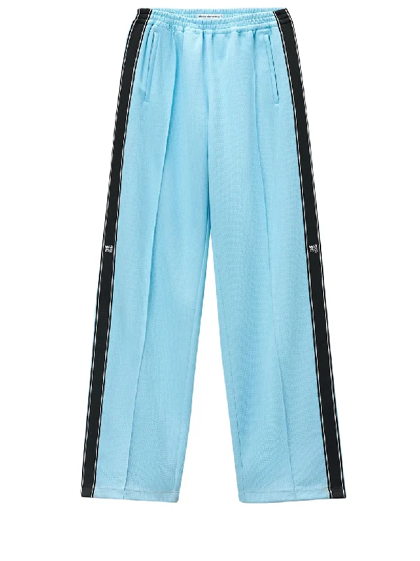 Track Pant With Logo Tape In Pique