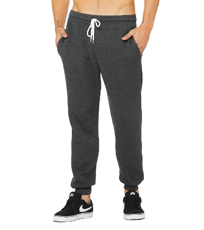 Bella + Canvas Unisex Jogger Sweatpants Dark Grey Heather