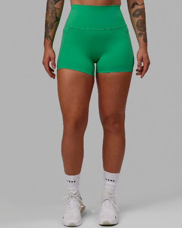 Elixir X-Short Tights With Pockets - Holly Green