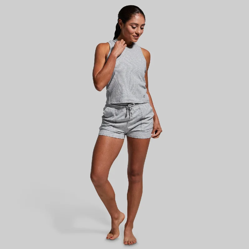 Everyday Short (Light Heather Grey)