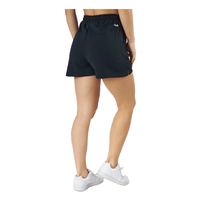 Banaz High Waist Shorts 80009 Black Beauty