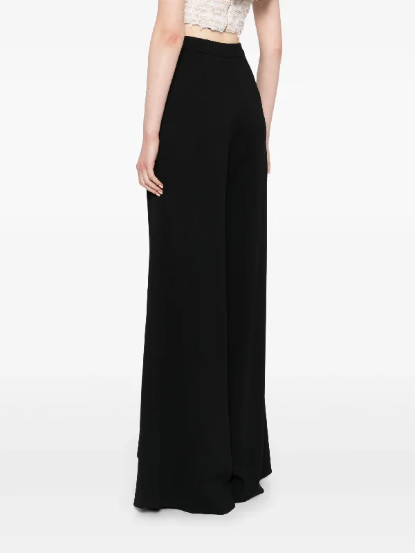 Crepe Wide Leg Pants