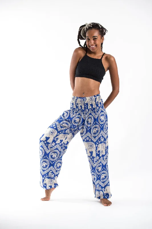 Imperial Elephant Women's Elephant Pants in Blue