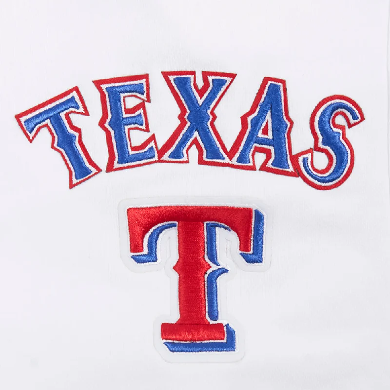 MLB TEXAS RANGERS CLASSIC WOMEN'S FLC SHORT (WHITE)