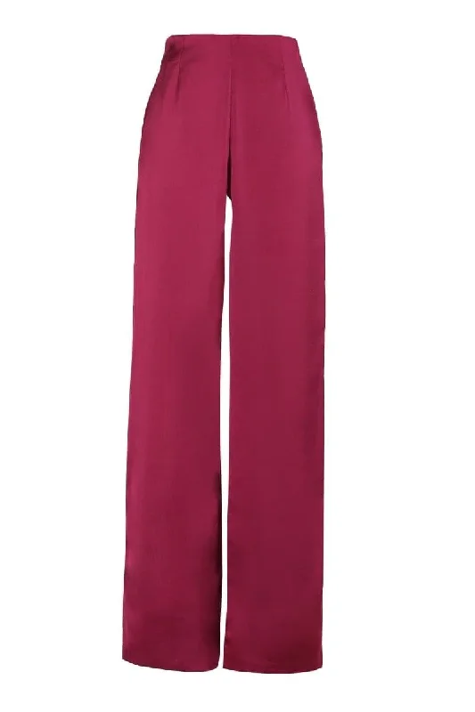 RASPBERRY MILA HIGH-RISE FLARE PANTS