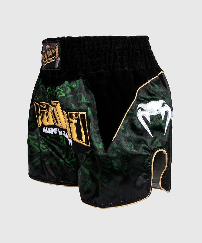 Venum Attack Muay Thaï Short - Black/Green