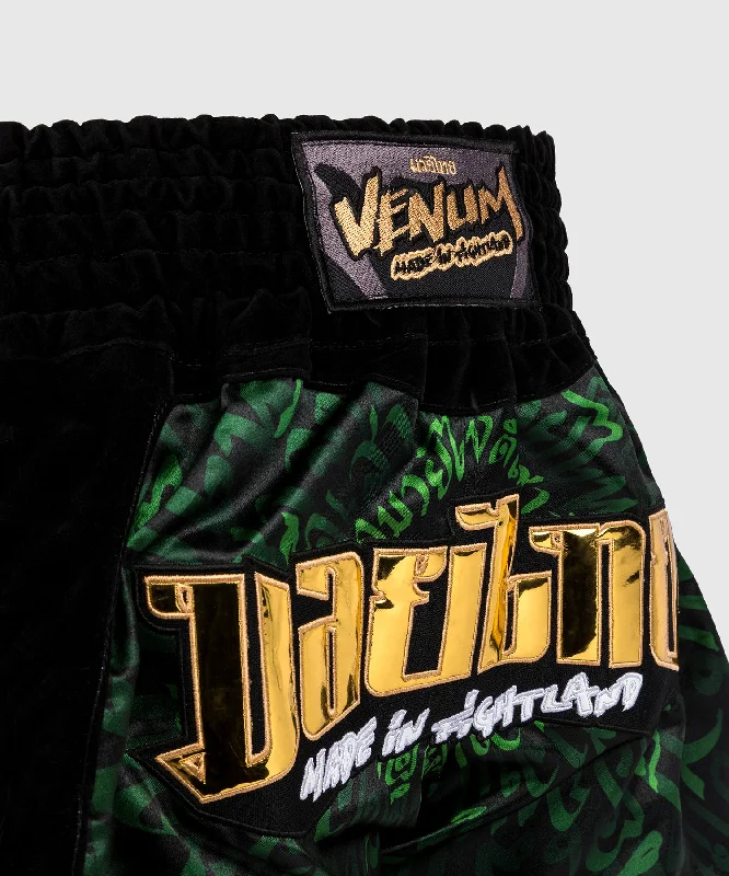 Venum Attack Muay Thaï Short - Black/Green