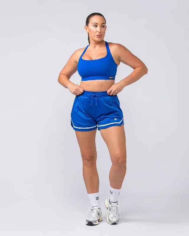 Womens 3'' Basketball Shorts - Bondi Blue