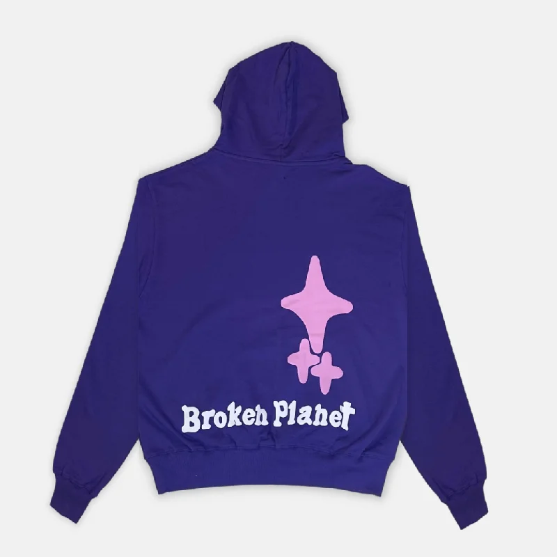 Broken Planet Basics Hoodie - Amethyst