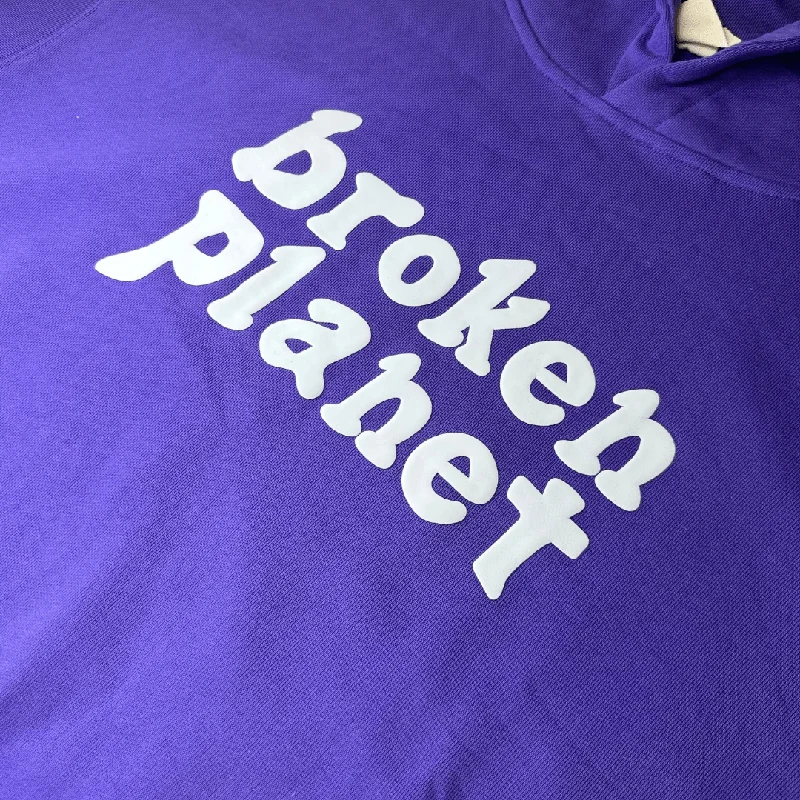 Broken Planet Basics Hoodie - Amethyst