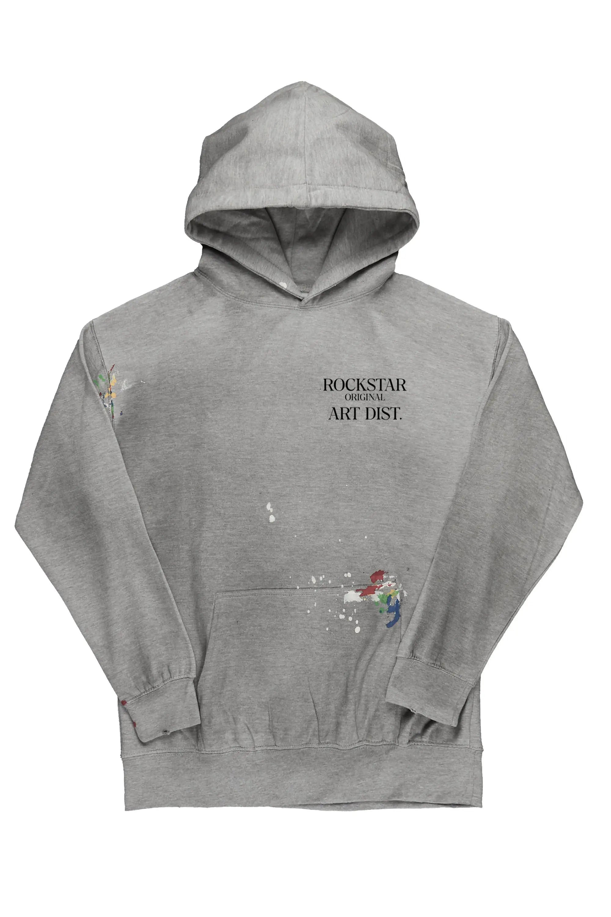 Make It Rain Heather Grey Oversized Hoodie