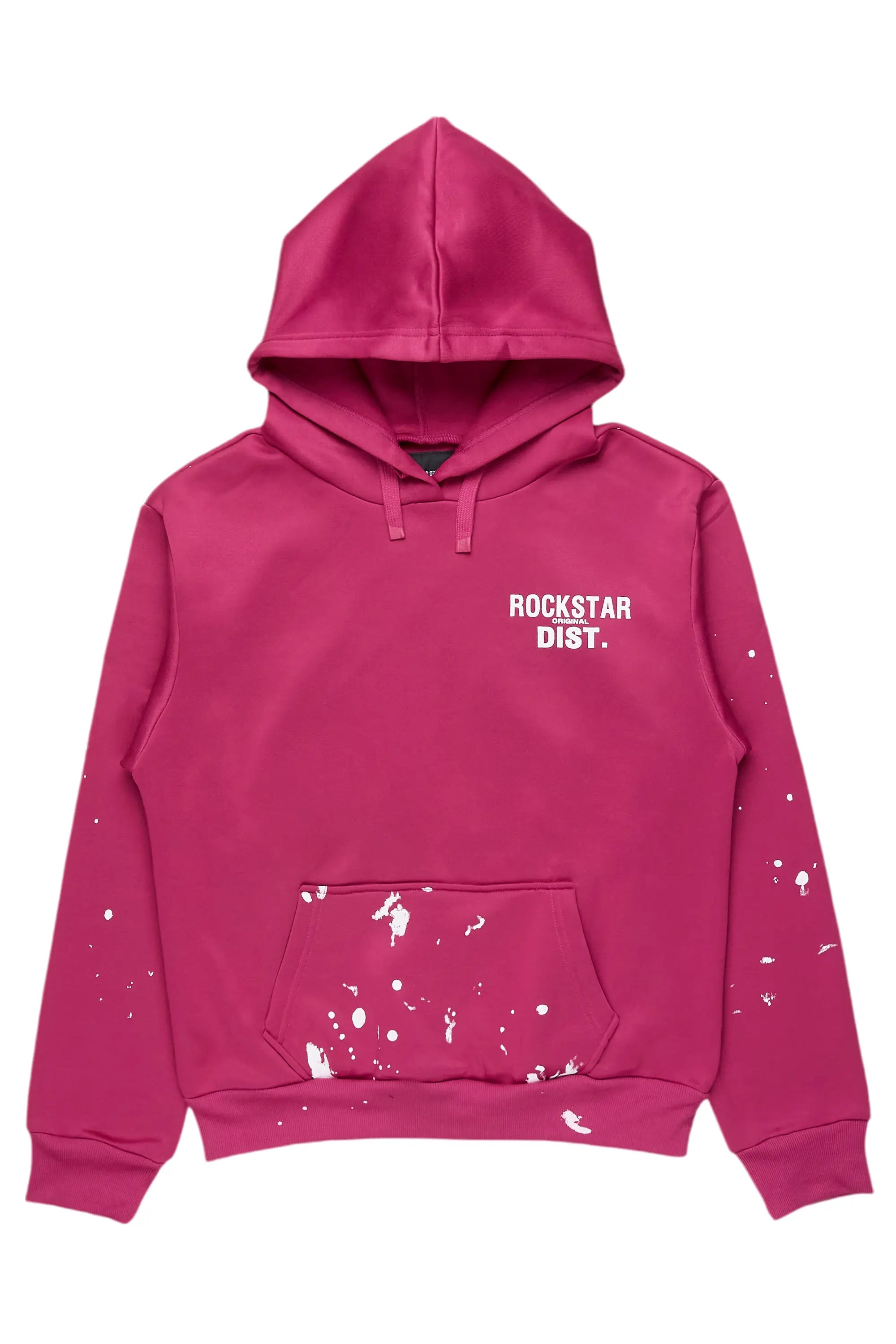 Nylia Fuchsia Oversized Hoodie