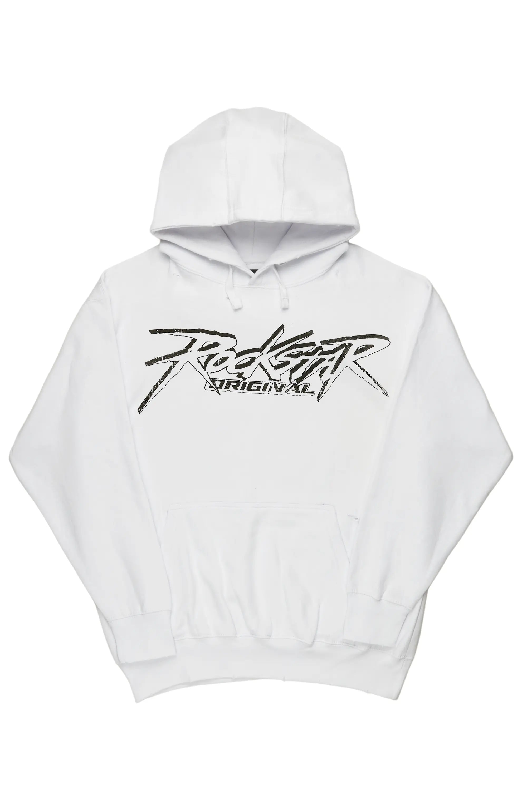 Raishas White Oversized Hoodie