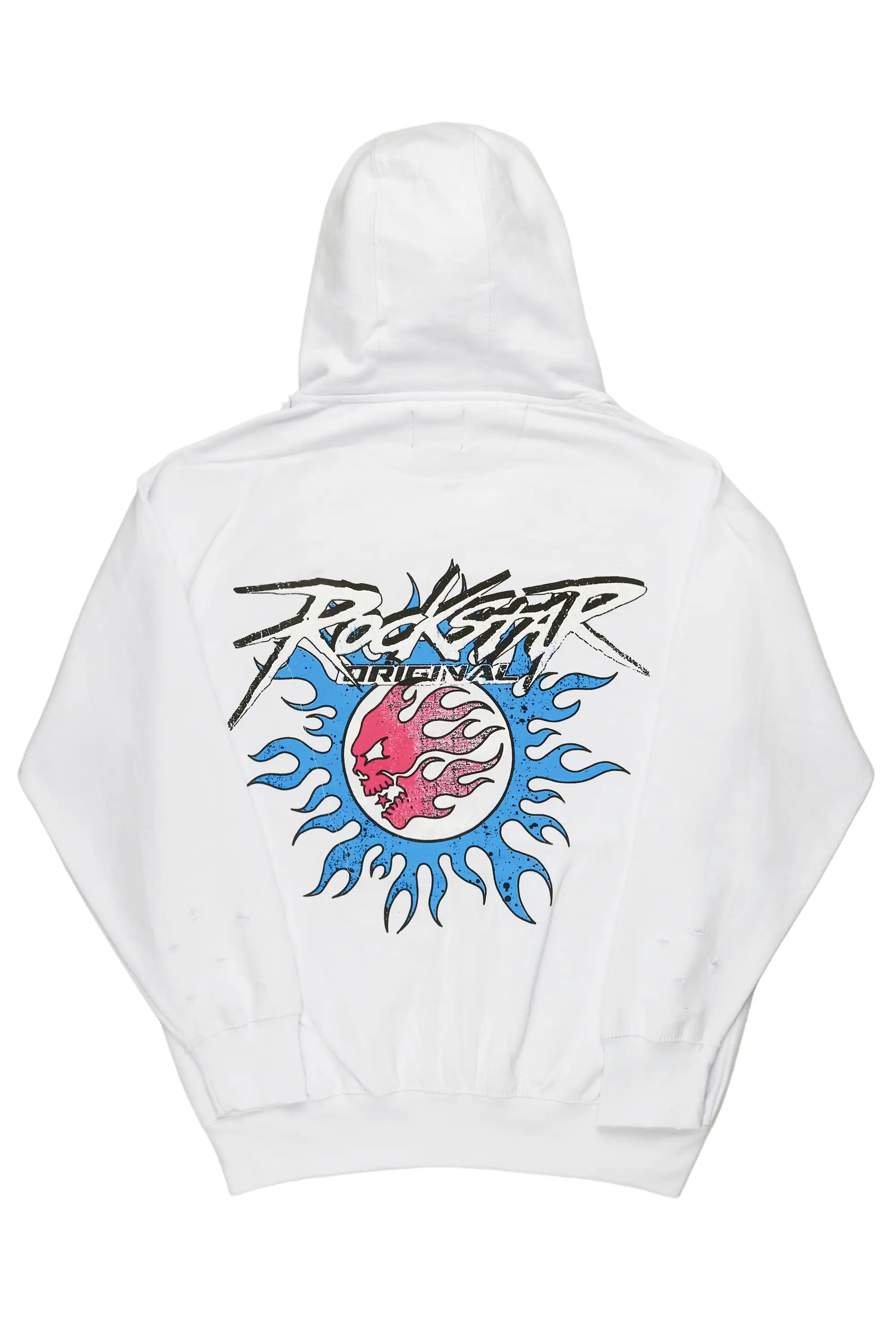 Raishas White Oversized Hoodie