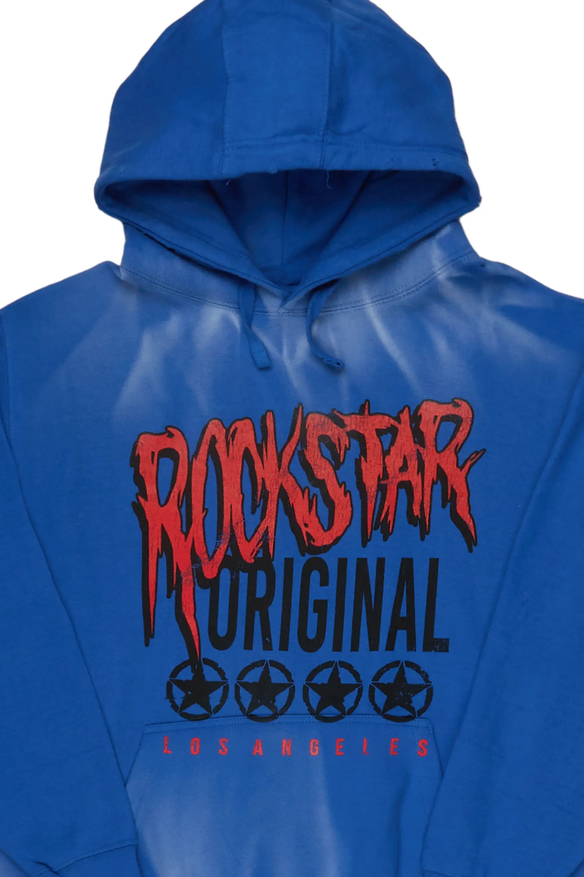 Diandra Royal Blue Oversized Hoodie