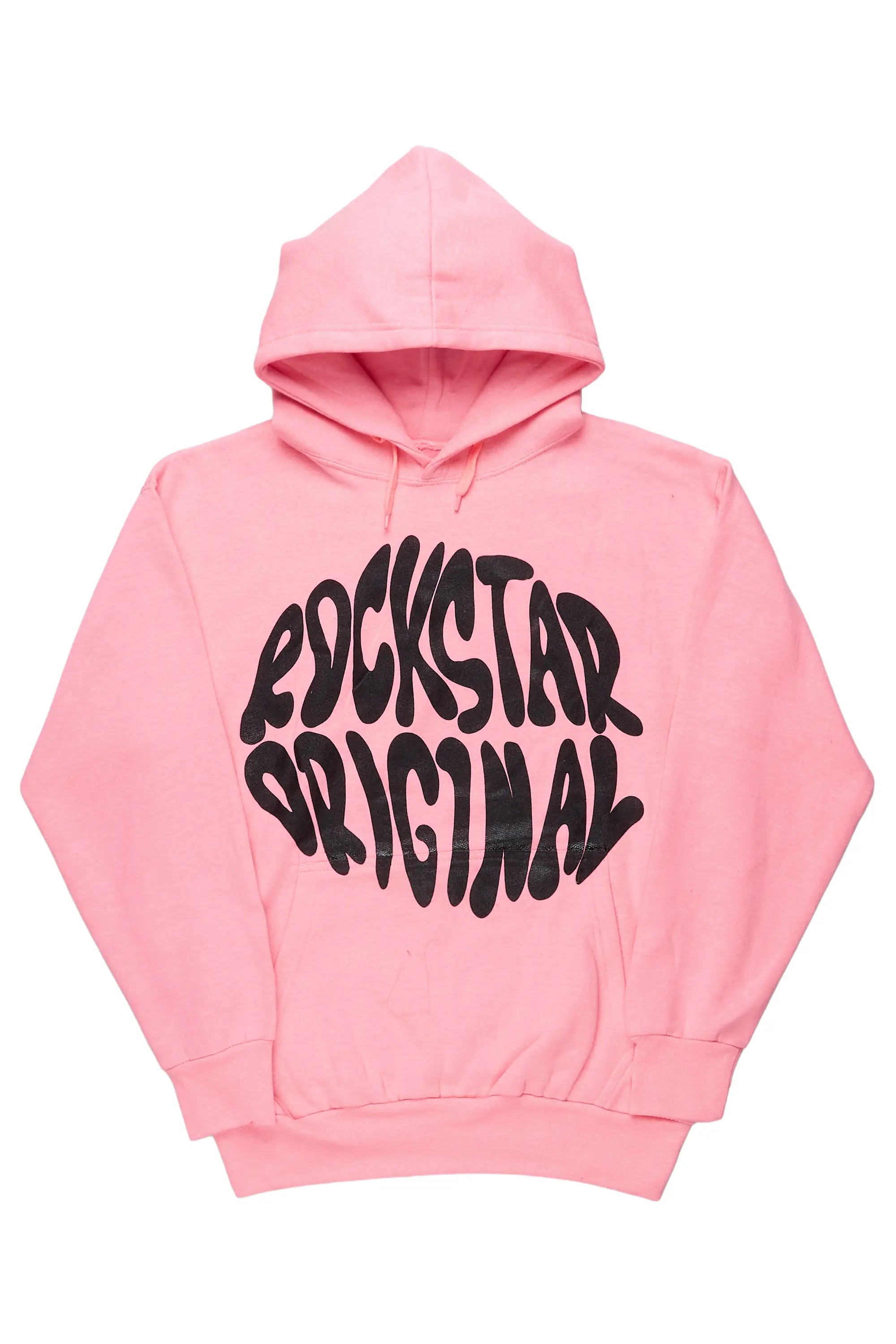 Maynor Pink Oversized Hoodie