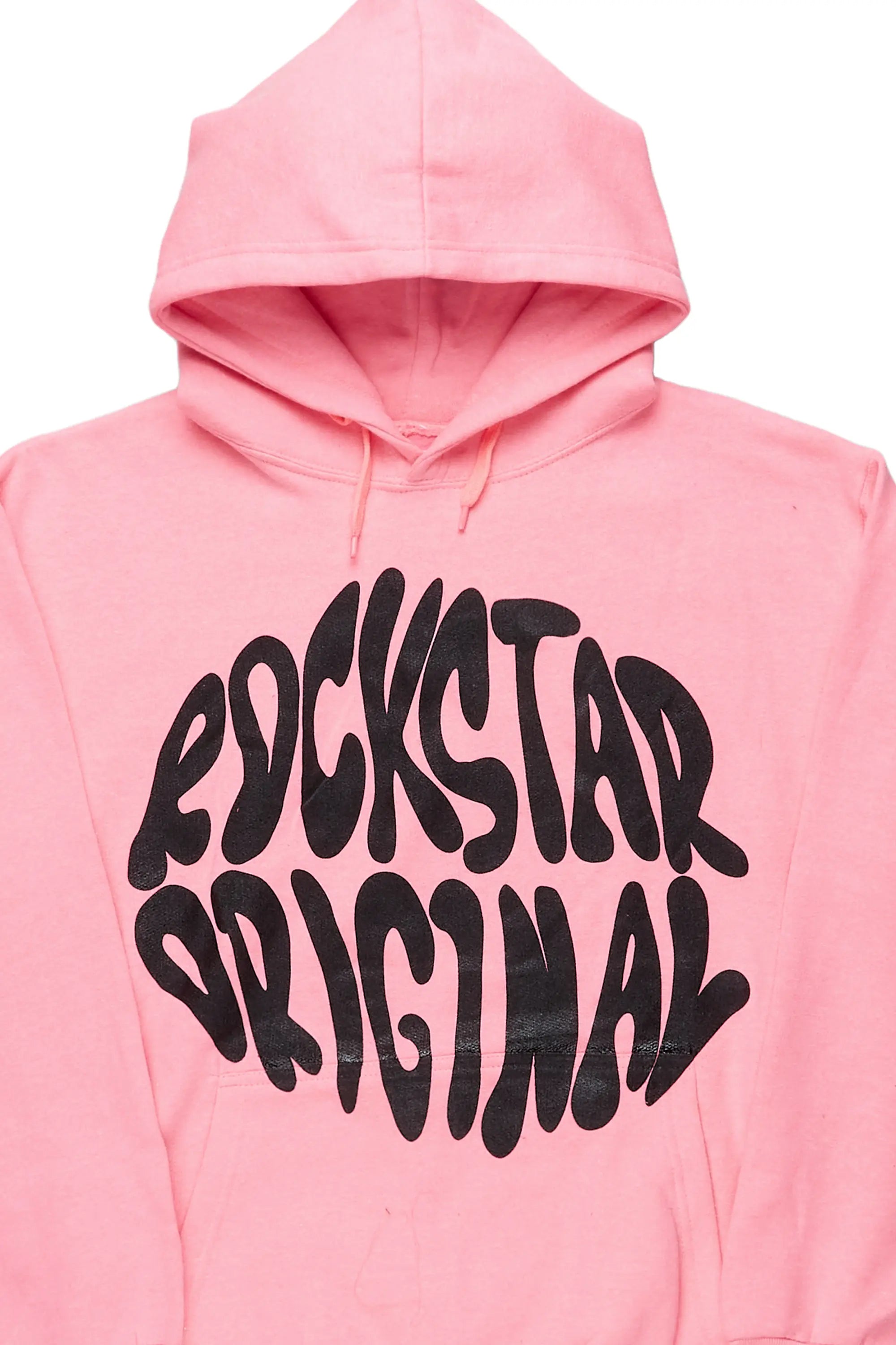 Maynor Pink Oversized Hoodie