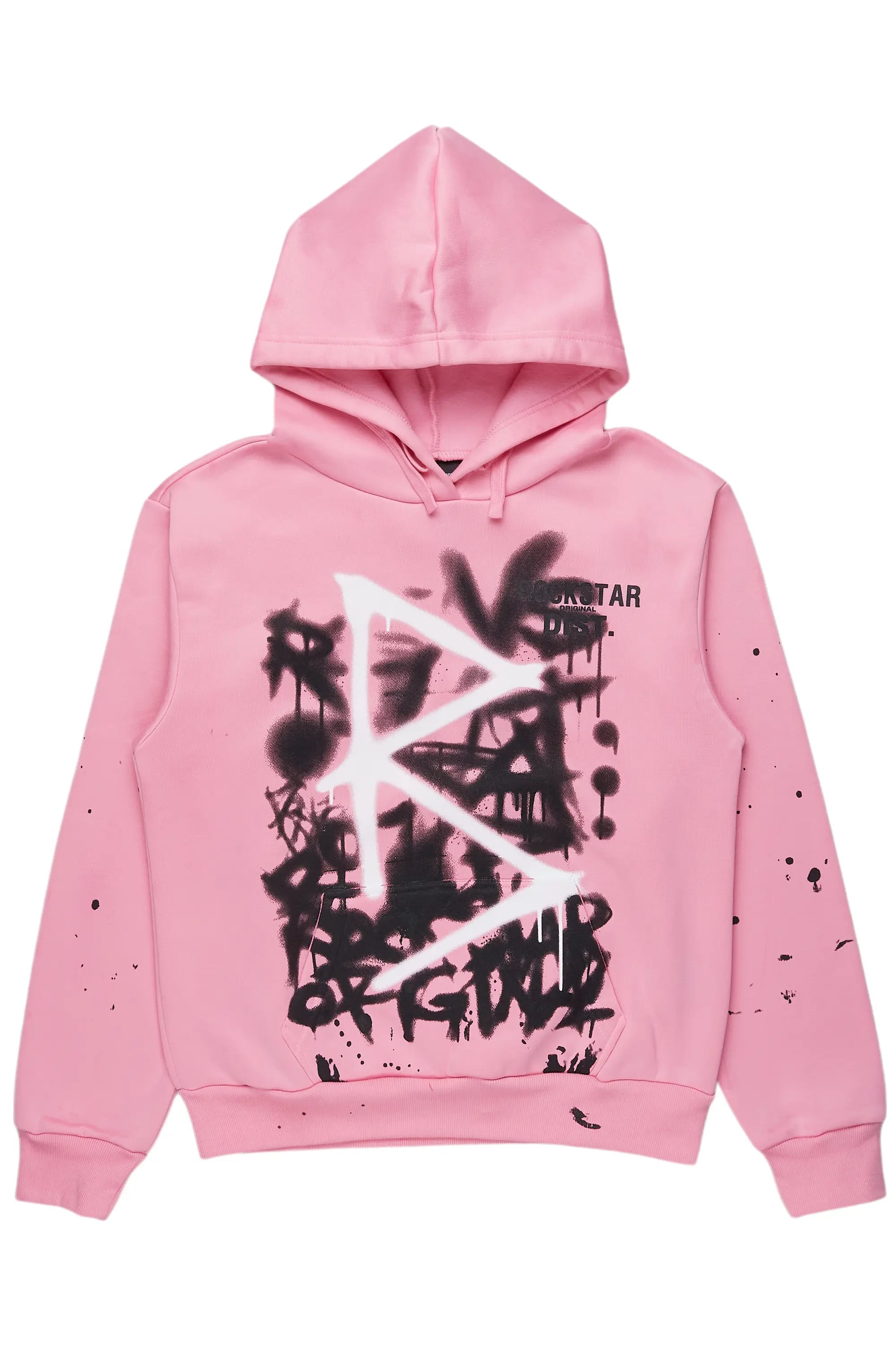 Nahomy Pink Oversized Hoodie