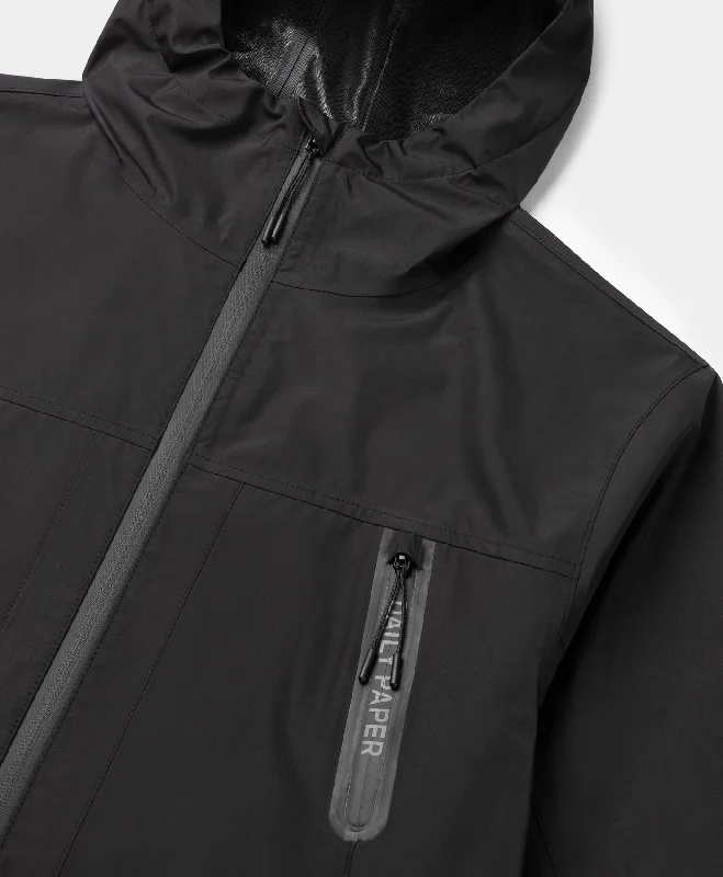 Black Kunle Rain Jacket