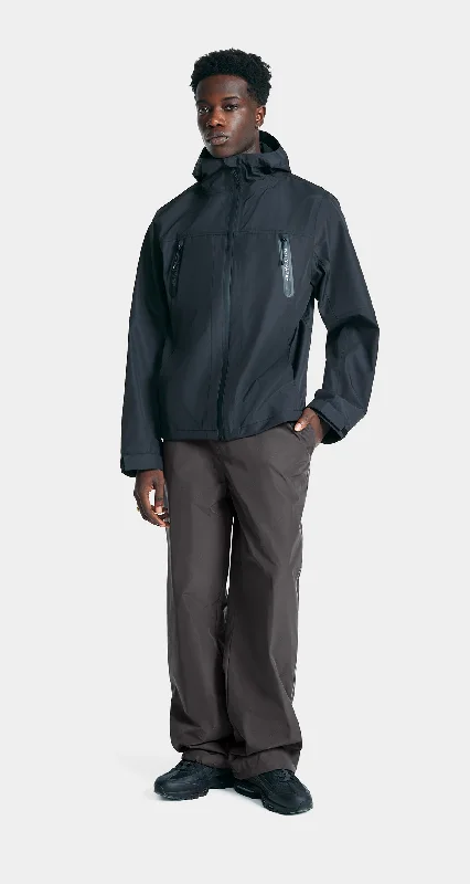 Black Kunle Rain Jacket