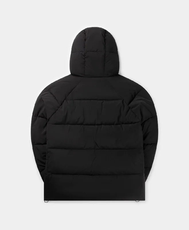 Black Relaxed Puffer