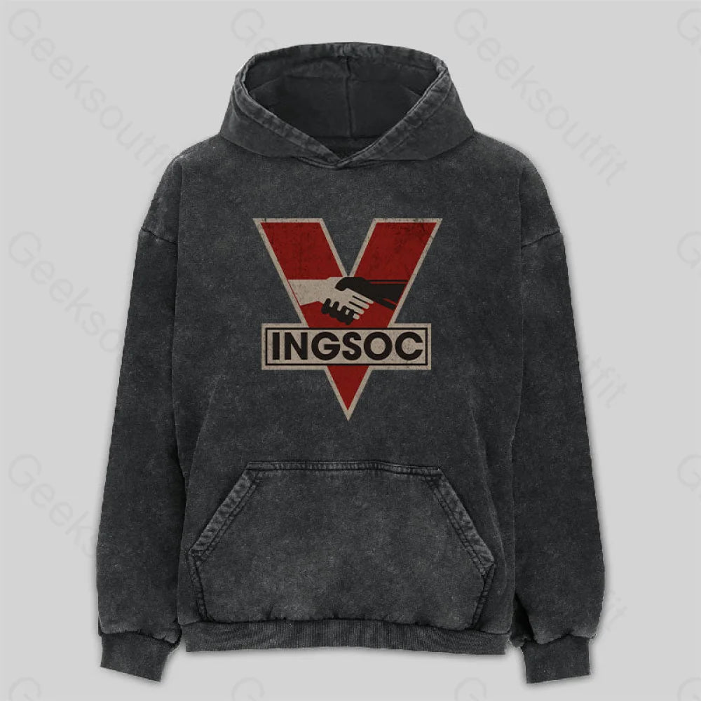 INGSOC Washed Hoodie