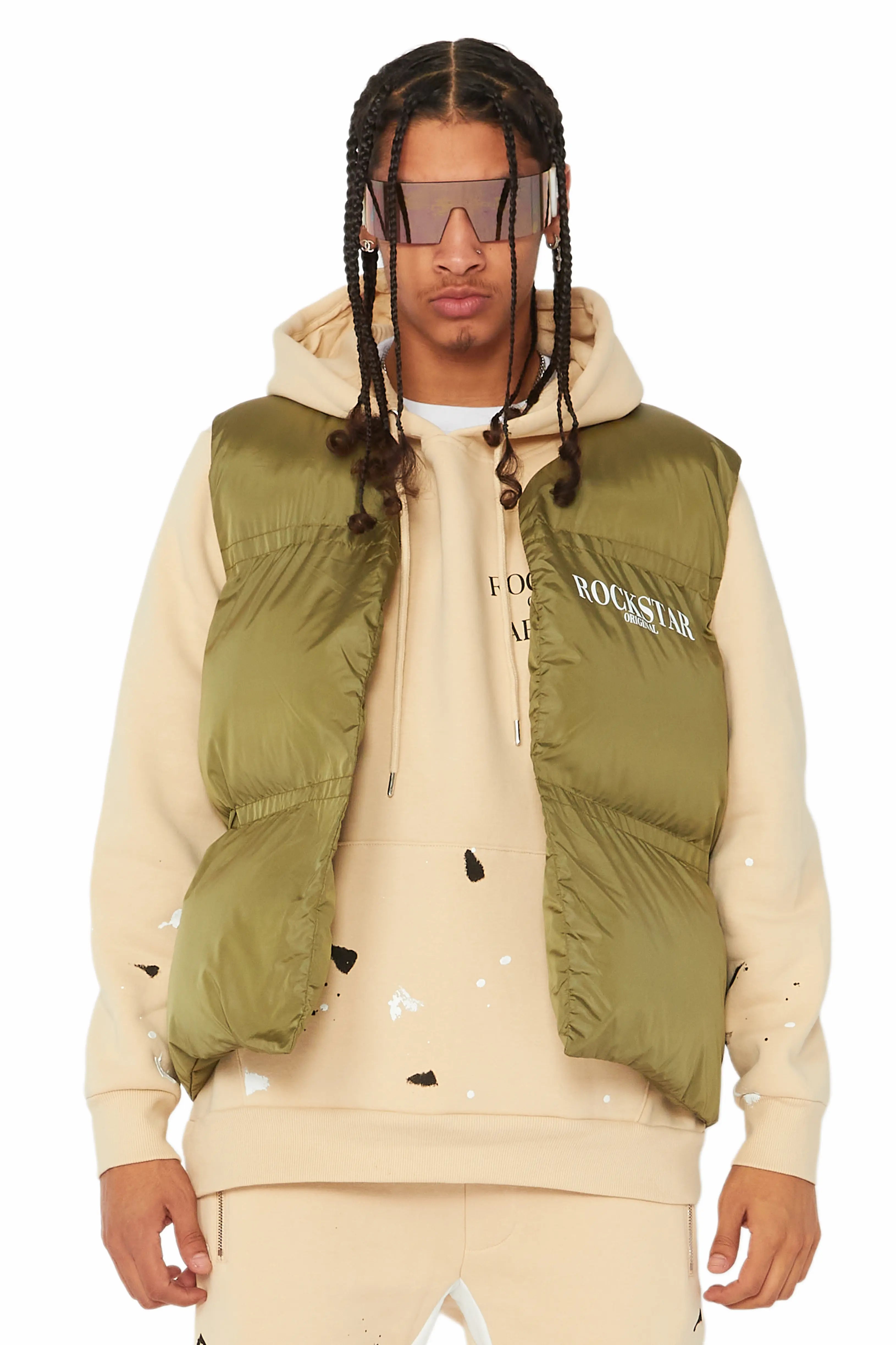 Frederick Green Puffer Vest