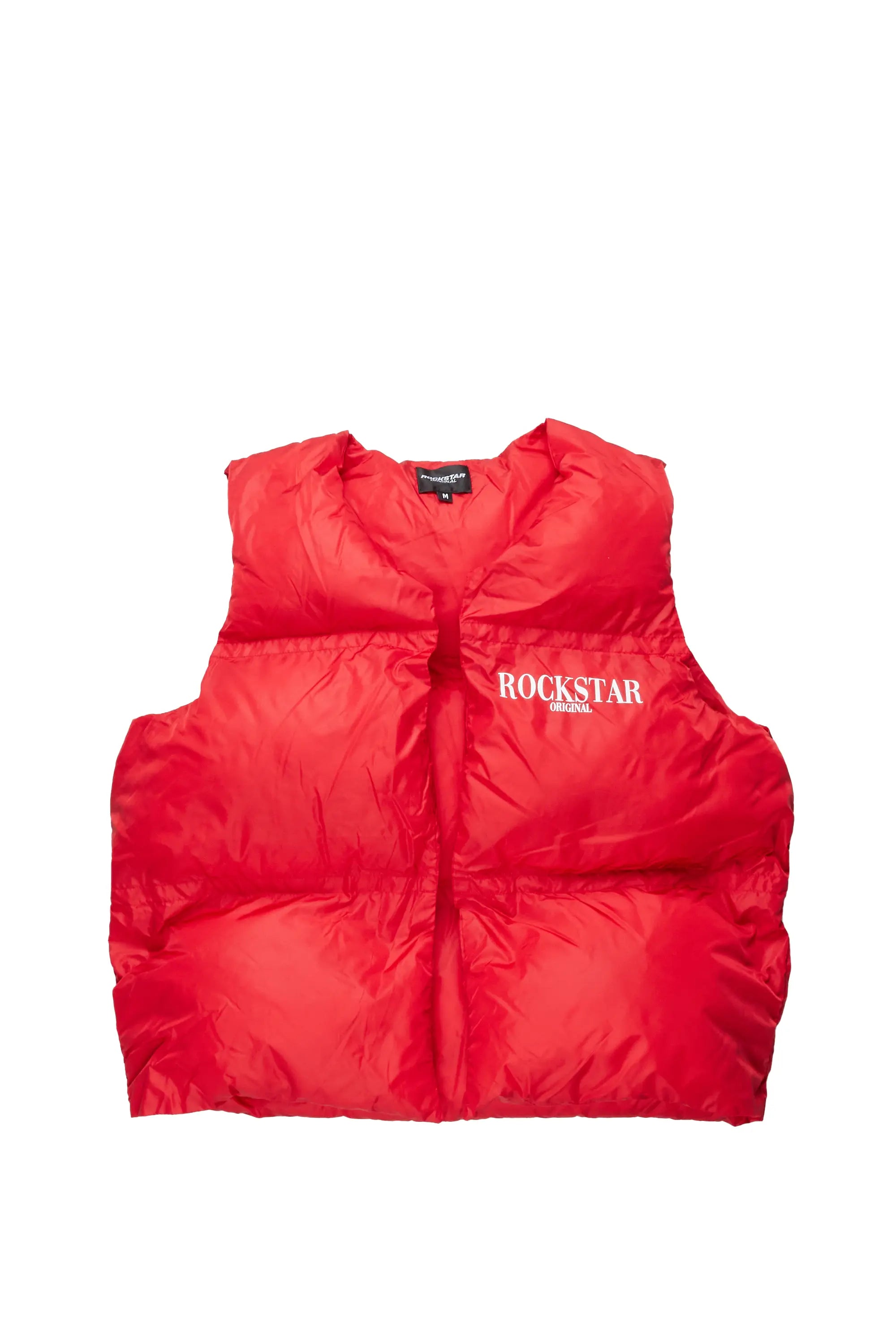 Frederick Red Puffer Vest