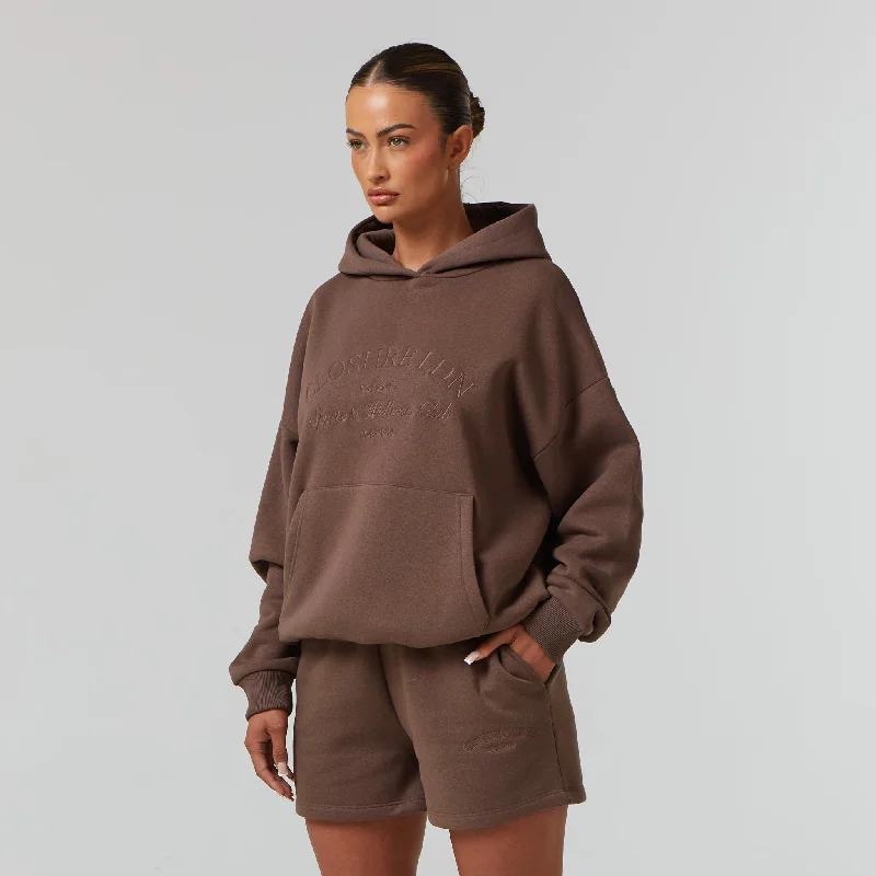 Tonal Arch Hood Twinset I Brown