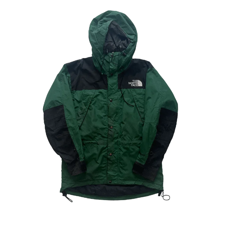 Vintage 90s Green + Black The North Face (TNF) Gore-Tex Jacket - Small